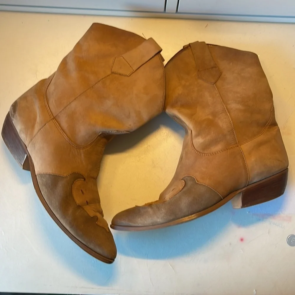 Bootalinos Pull On Cowboy Wéstern Boots. Size 10. D4/A - Picture 4 of 11